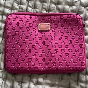 Marc by Marc Jacobs Pink Laptop Sleeve